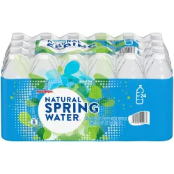 Fred Meyer Natural Spring Water - 24 ct; 16.9 fl oz