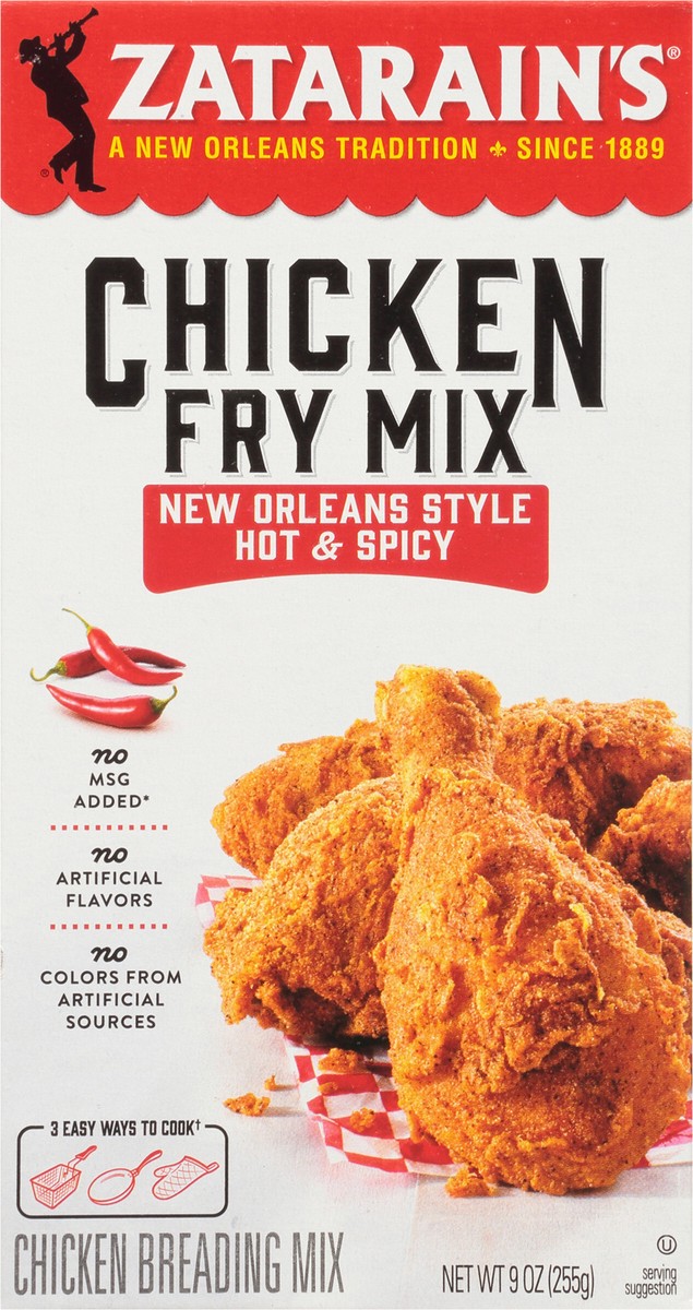 slide 10 of 13, Zatarain's Chicken Fry - Hot & Spicy, 9 oz