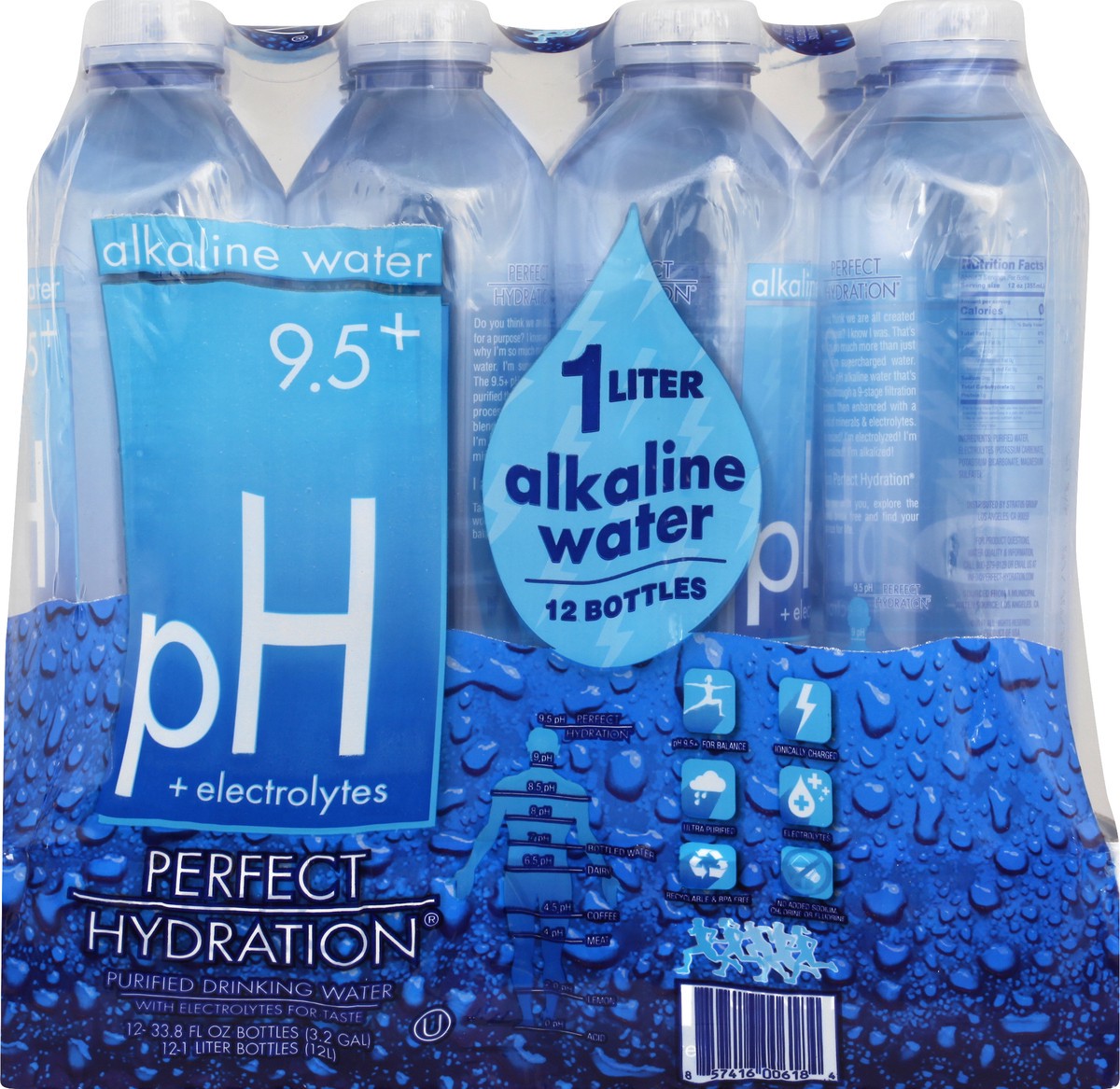 slide 5 of 10, Perfect Hydration Alkaline Water - 1 liter, 1 liter