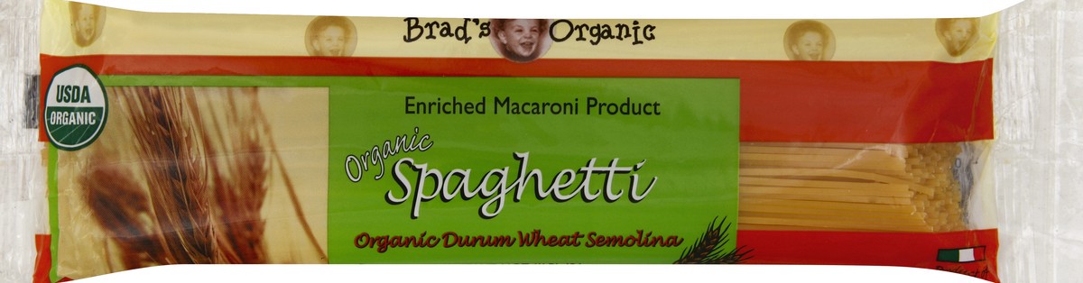 slide 5 of 5, Brad's Organic Spaghetti, 16 oz