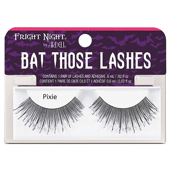 slide 1 of 3, Fright Night Pixie Eyelashes, 1 pair, 1 ct