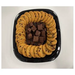 Brownie and Chocolate Chip Cookie Party Tray