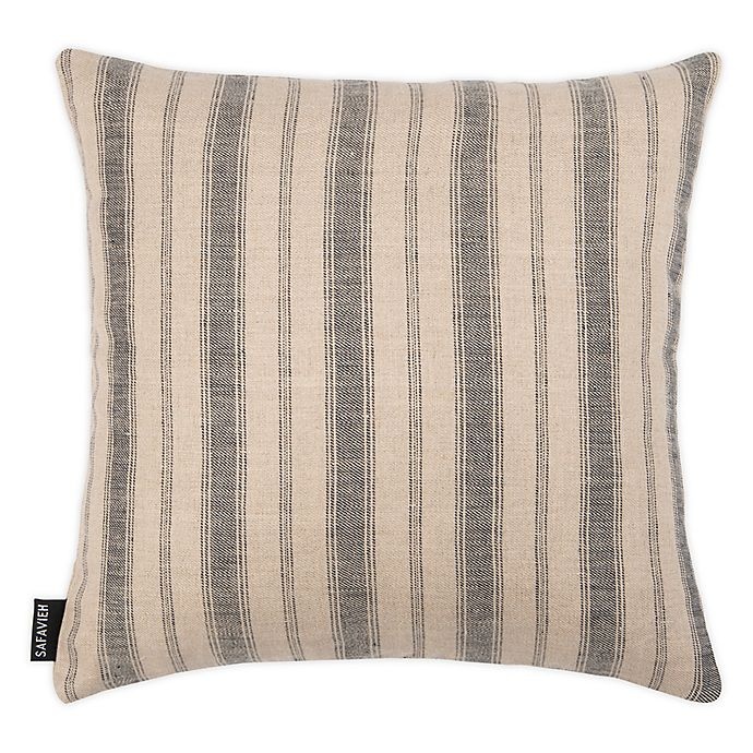 slide 1 of 2, Safavieh Varina Square Throw Pillow - Blue/Natural, 1 ct