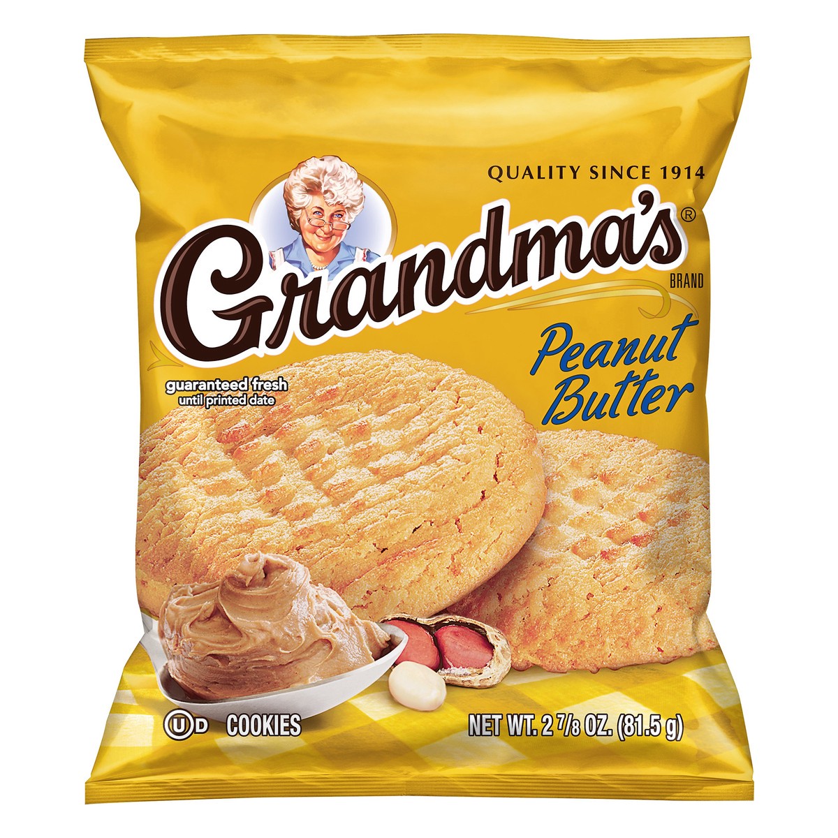 slide 1 of 7, Grandma's Peanut Butter Cookies 2.88 oz, 2.88 oz