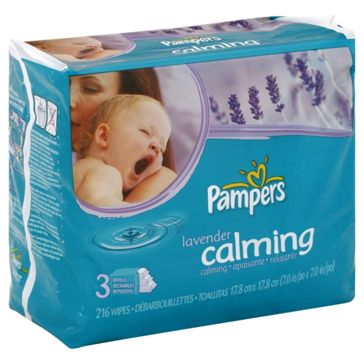 slide 1 of 1, Pampers Wipes 216 ea, 216 ct