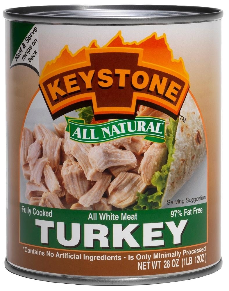 slide 1 of 1, Keystone All Natural White Meat Turkey, 28 oz