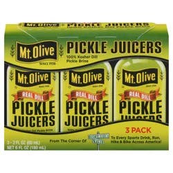 Mt. Olive Real Dill Pickle Juicers