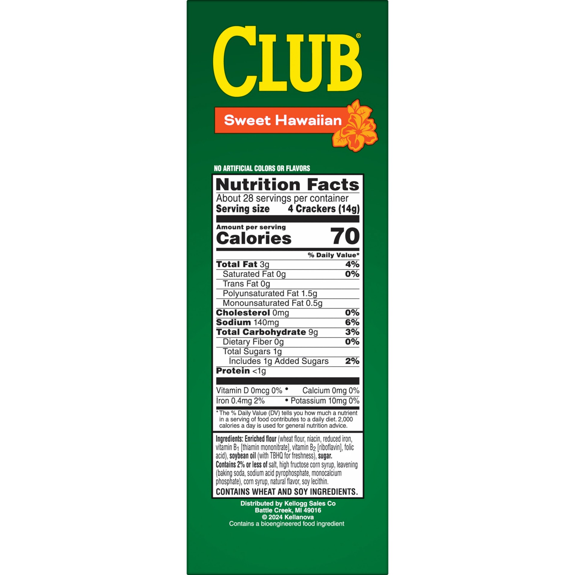 slide 3 of 7, Club Crackers Sweet Hawaiian 13.7oz - 13.7 OZ, 13.7 oz