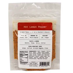 Southern Style Spices Hot Lemon Pepper