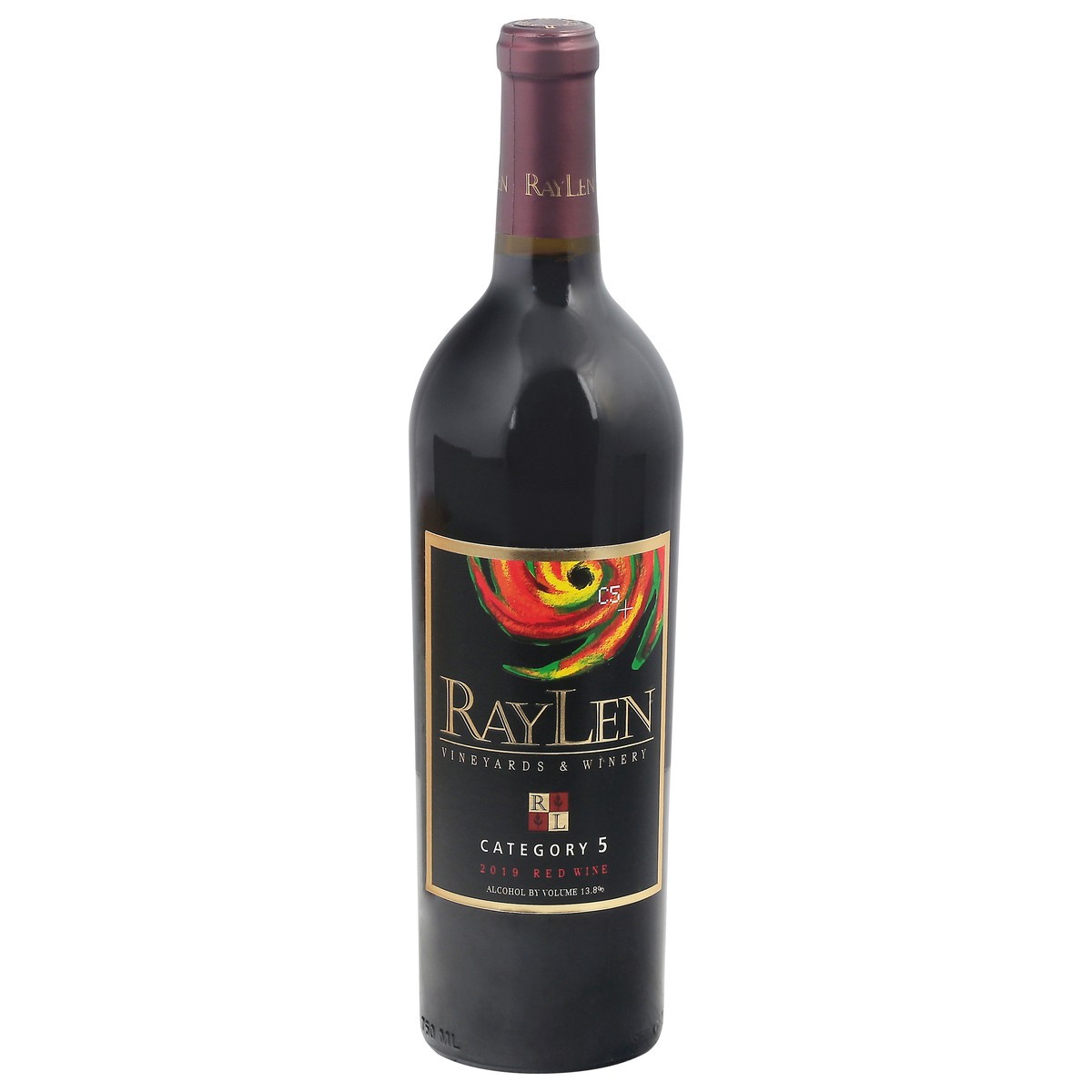 slide 6 of 11, RayLen Category 5 Red Wine 750 ml, 750 ml