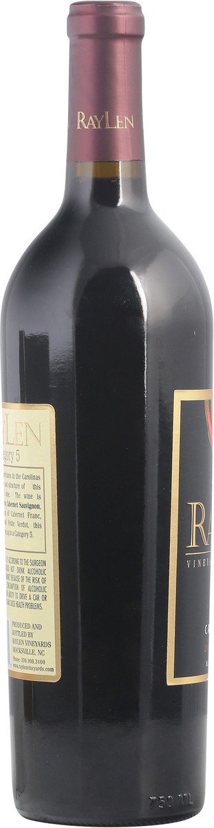 slide 3 of 11, RayLen Category 5 Red Wine 750 ml, 750 ml