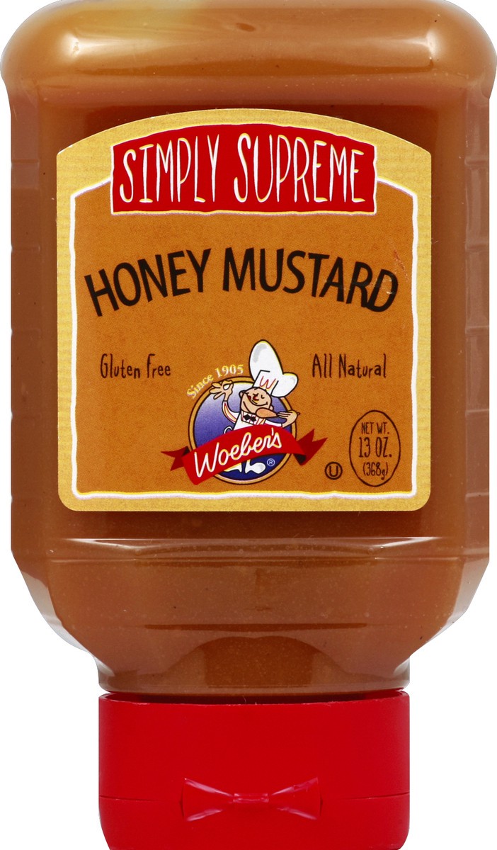 slide 2 of 2, Woeber's Mustard 13 oz, 13 oz