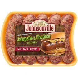 Johnsonville Johsonville Jalapeno and Cheddar Sausage, 5 Count, 19 oz