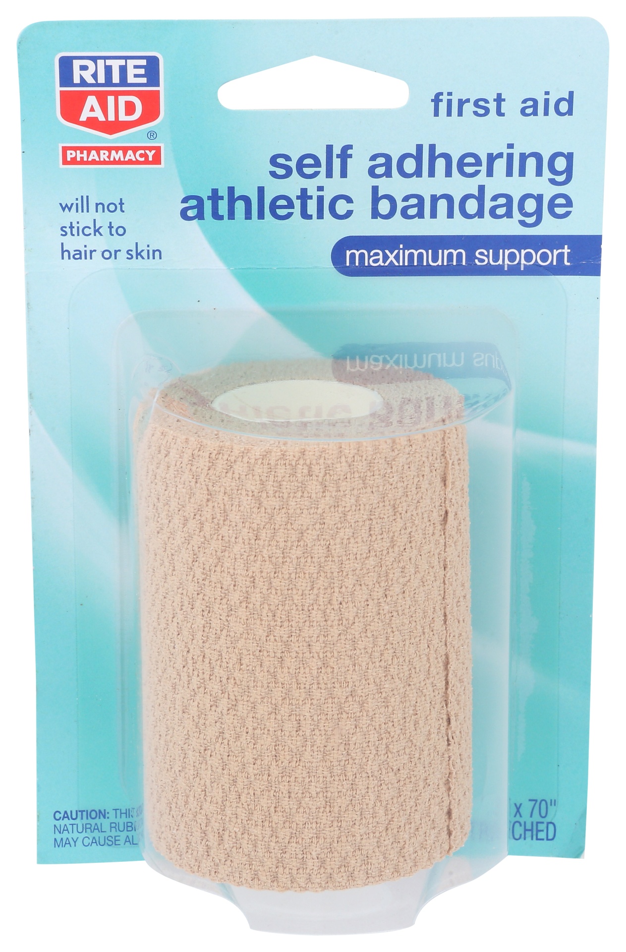 slide 1 of 2, Rite Aid Self Adhering Athletic Bandage, 3x70, 1 ct