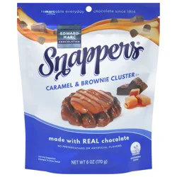 Snappers Caramel Brownie Clusters 6 oz