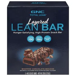 GNC Layered Lean Bar Girl Scout Chocolate Box
