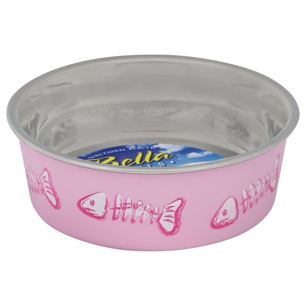 slide 3 of 9, Bella Bowls Skeleton Pink X-Small Bowl 1 ea, 1 ct