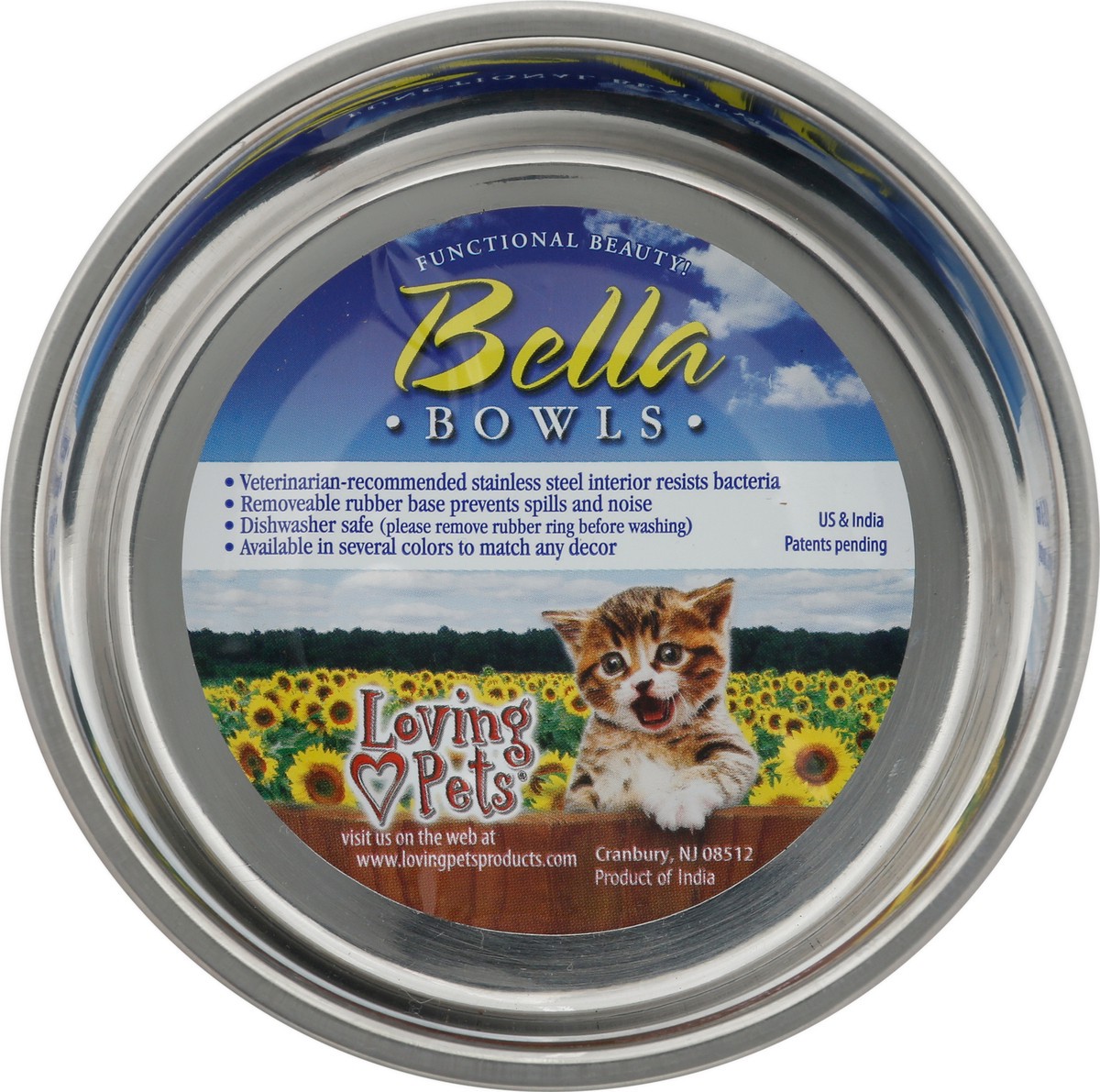 slide 1 of 9, Bella Bowls Skeleton Pink X-Small Bowl 1 ea, 1 ct