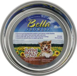 Bella Bowls Skeleton Pink X-Small Bowl 1 ea