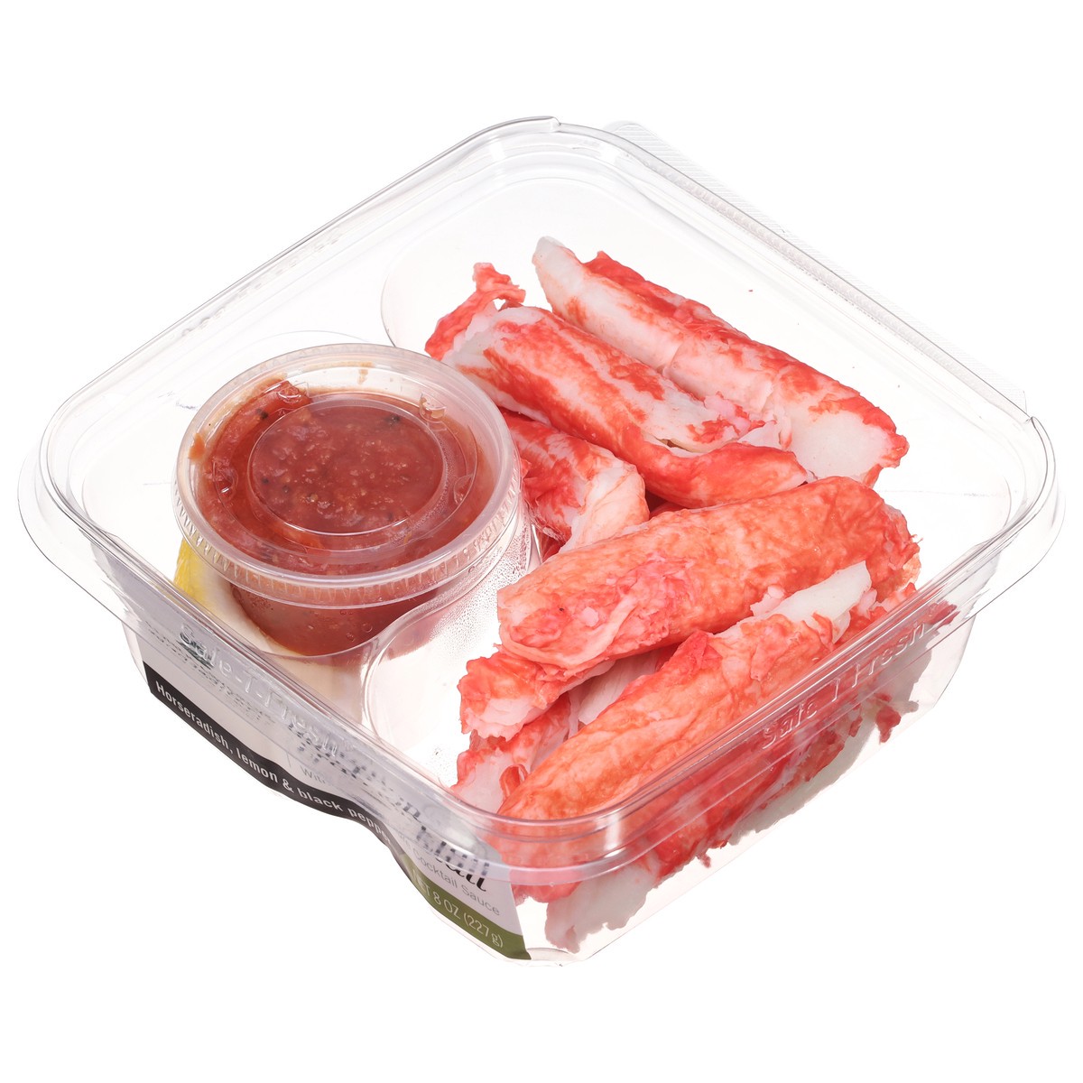 slide 4 of 4, Lunds & Byerlys Imitation Crab Cocktail with L&B Signature Cocktail Sauce 8 oz, 8 oz