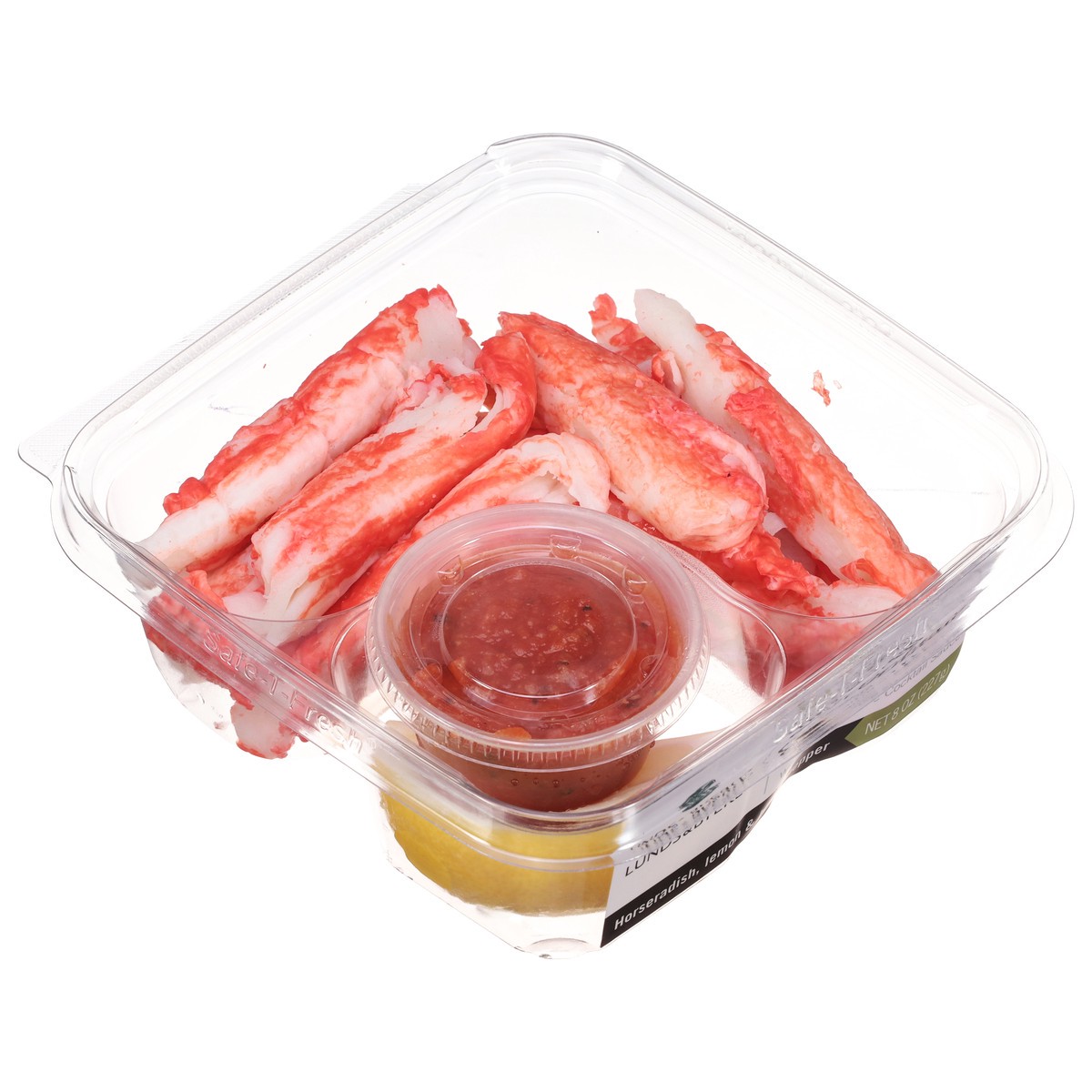 slide 3 of 4, Lunds & Byerlys Imitation Crab Cocktail with L&B Signature Cocktail Sauce 8 oz, 8 oz