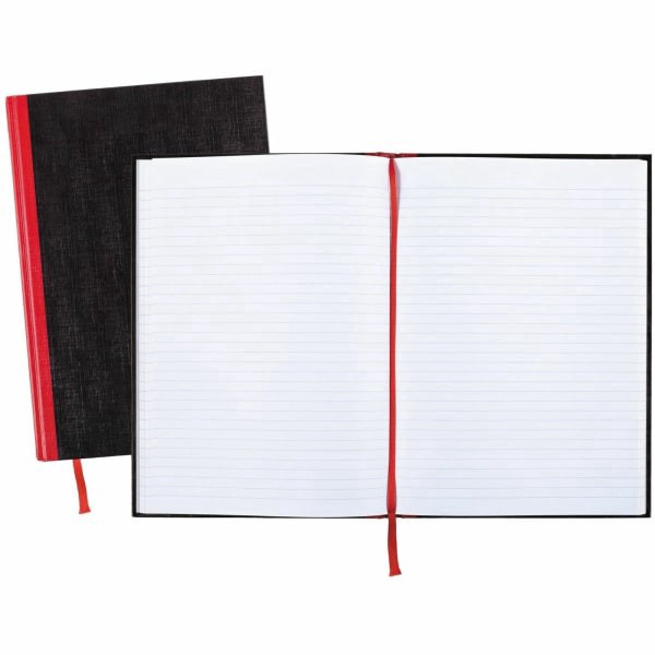 slide 10 of 10, Black n' Red 8-1/4 x 11-3/4 Casebound Notebook, Ruled- White Per Pad), 96 ct; 1 3/4 in x 8 1/4 in