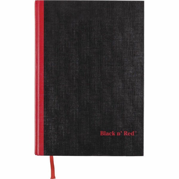 slide 9 of 10, Black n' Red 8-1/4 x 11-3/4 Casebound Notebook, Ruled- White Per Pad), 96 ct; 1 3/4 in x 8 1/4 in