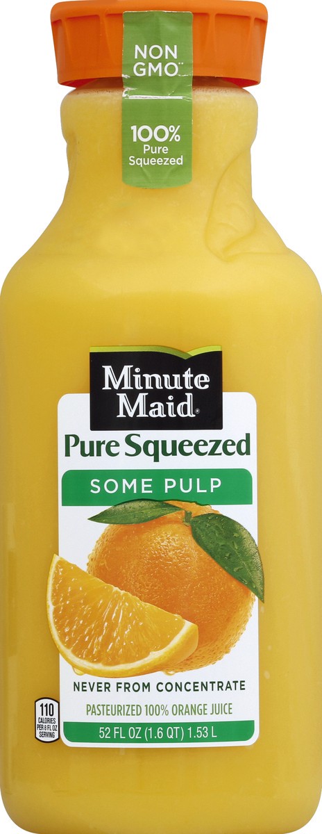 slide 1 of 5, Minute Maid 100% Juice - 52 oz, 52 oz