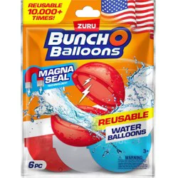 Zuru Bunch O Balloons Reusable Red White & Blue Water Balloons