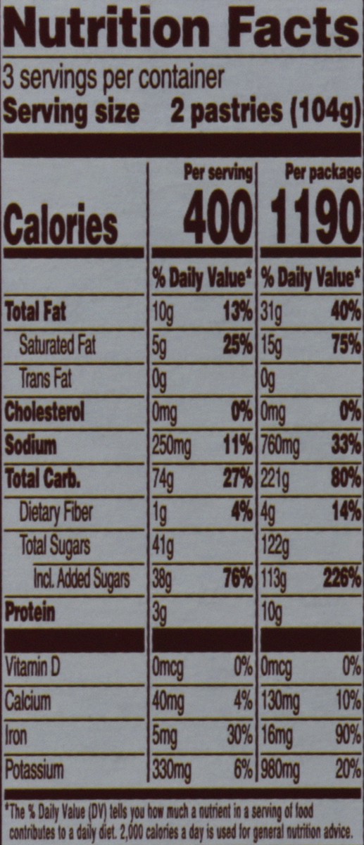 slide 3 of 10, Harris Teeter Frosted Brown Sugar Cinnamon Toaster Pastries, 11 oz