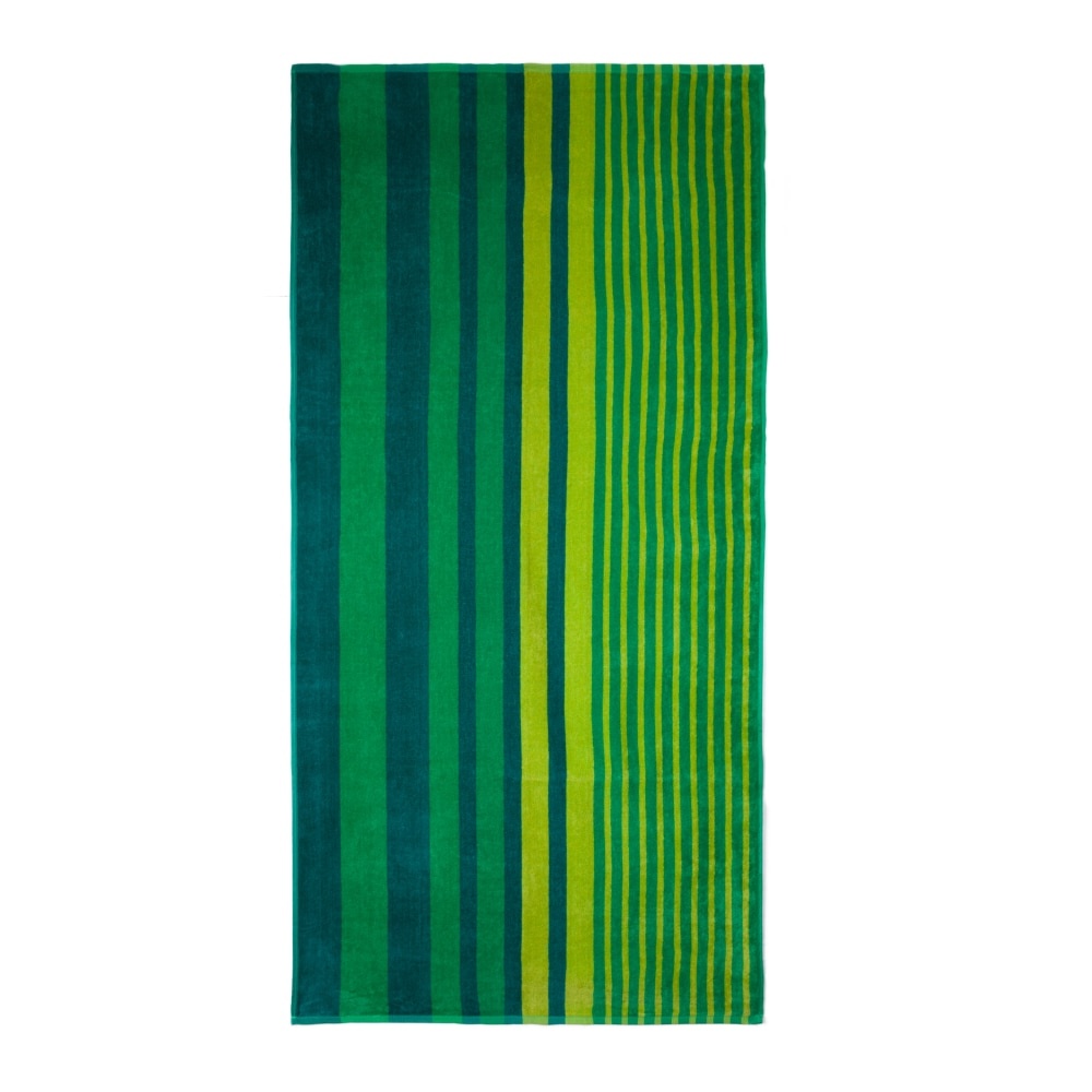 slide 1 of 1, HD Designs Outdoors Bold Striped Beach Towel - Deep Lake, 1 ct