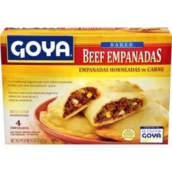 Goya Parbaked Beef Empanadas - 4 Each