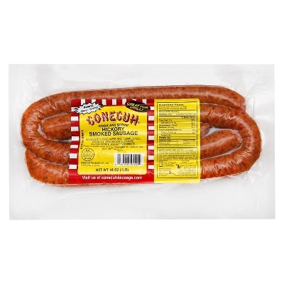 slide 1 of 2, Conecuh Hickory Smoked Sausage, 16 oz