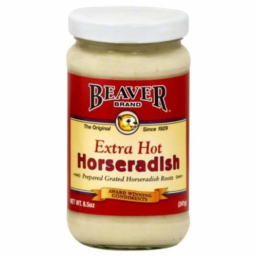 slide 1 of 1, Beaver Horseradish, Extra Hot, 8.5 oz