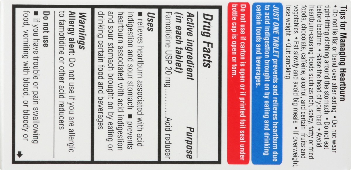 slide 6 of 12, Harris Teeter Max Ar Famotidine Tab, 25 ct
