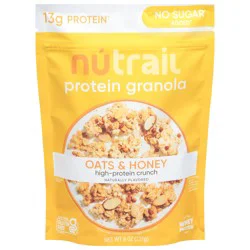 NuTrail Oats & Honey Protein Granola 8 oz