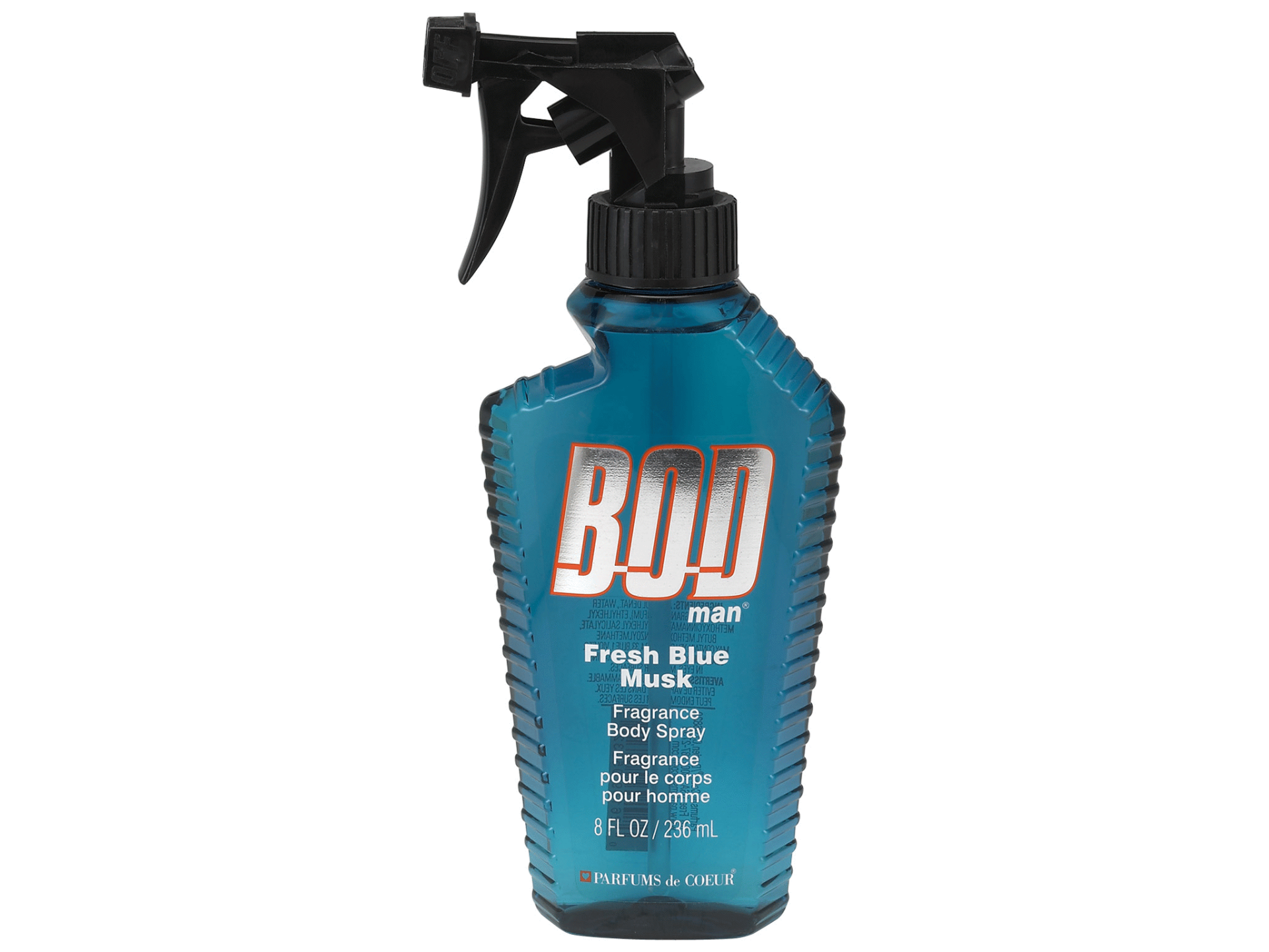 slide 1 of 1, BOD Man Fresh Blue Musk Body Spray, 8 fl oz