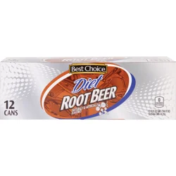 Best Choice Diet Root Beer - 12 ct; 12 fl oz