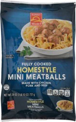 Sunny Select Mini Homestyle Meatballs 26 oz