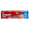 slide 14 of 29, Meijer Re-Closable Double Zipper Freezer Bags, Gallon, 28 ct