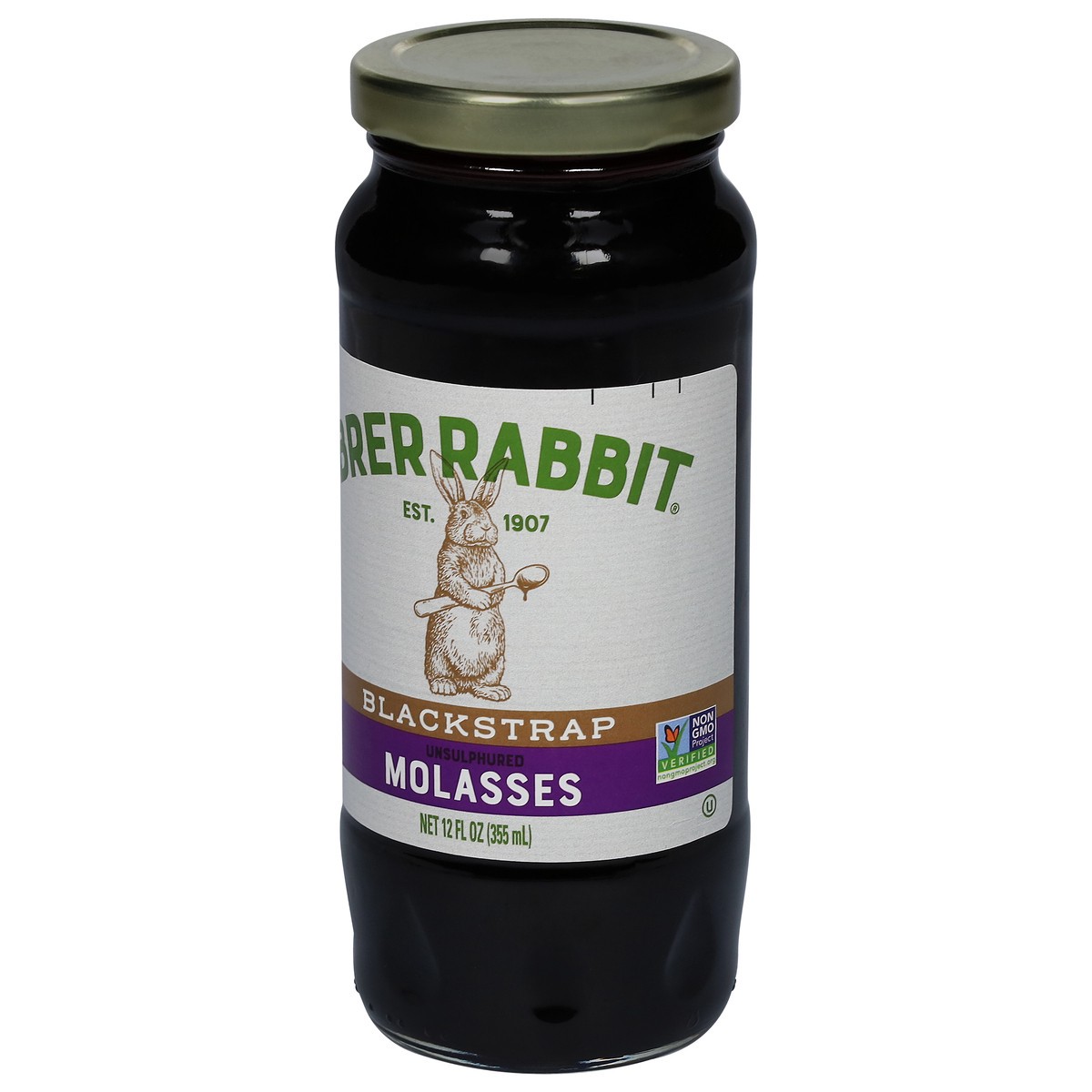 slide 9 of 9, Brer Rabbit Blackstrap Unsulphured Molasses 12 fl oz, 12 fl oz