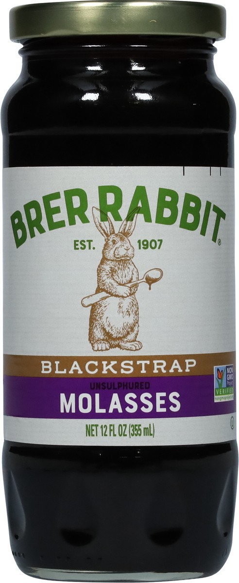 slide 5 of 9, Brer Rabbit Blackstrap Unsulphured Molasses 12 fl oz, 12 fl oz