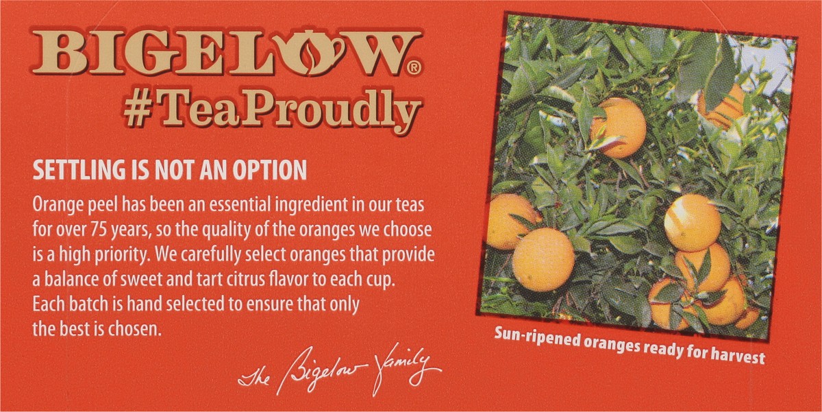 slide 7 of 11, Bigelow Orange Spice Herb Tea, 20 ct