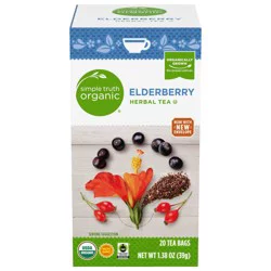Simple Truth Organic Elderberry Herbal Tea - 20 ct