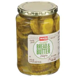 Weis Quality Sweet Bread & Butter Chips