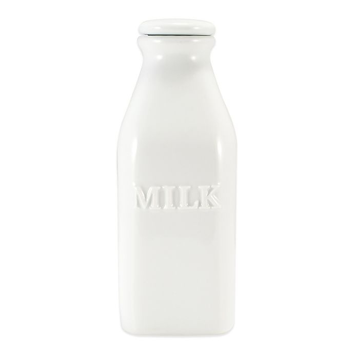 slide 1 of 3, Everyday White by Fitz and Floyd Milk Bottle, 1 ct