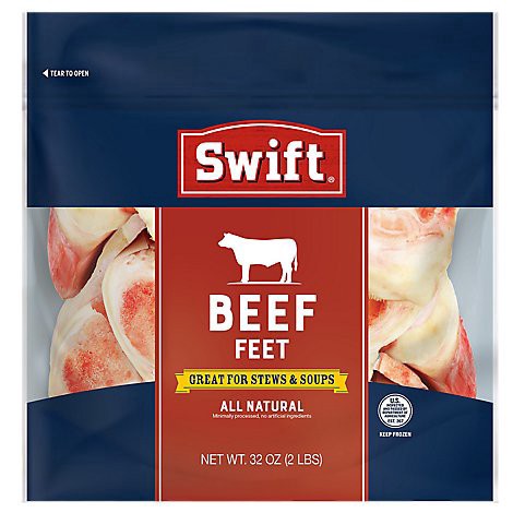 slide 1 of 1, Swift Beef Feet Sliced 32 Oz - 32 OZ, 32 oz