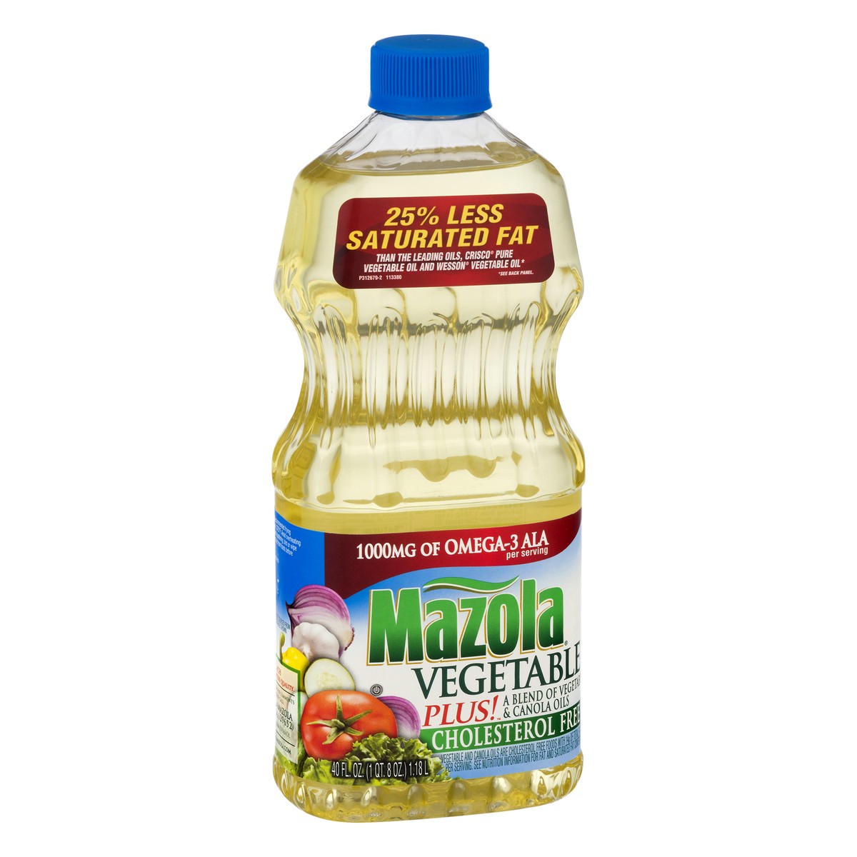 slide 6 of 9, Mazola Vegetable Oil, 40 ct