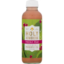 Holy Kombucha Prickly Pear Raw Fizzy Probiotic Tea - 16.9 oz