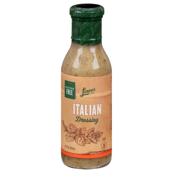 slide 1 of 1, Lowes Foods Italian Dressing, 12 oz